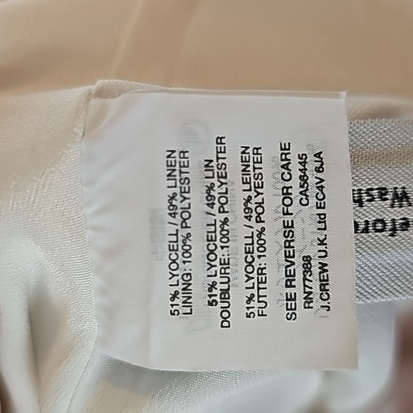 J.Crew linen A-line dress in Morning Floral Size 00 - Picture 7 of 7